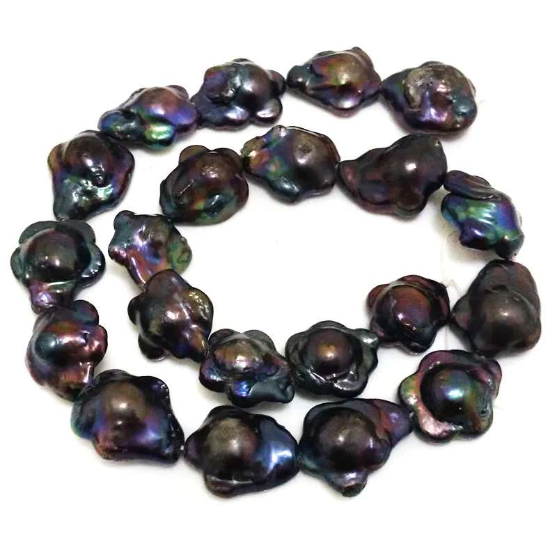 Жемчуг барокко 16 дюймов 17 мм|baroque pearl|16 inchpearl pearls |