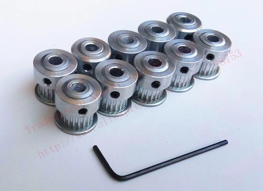 

10 pieces/pack 20 teeth Bore 5mm GT2 Timing Pulley fit width 6mm of 2GT timing Belt 3D 5 mm toothed factory outlets