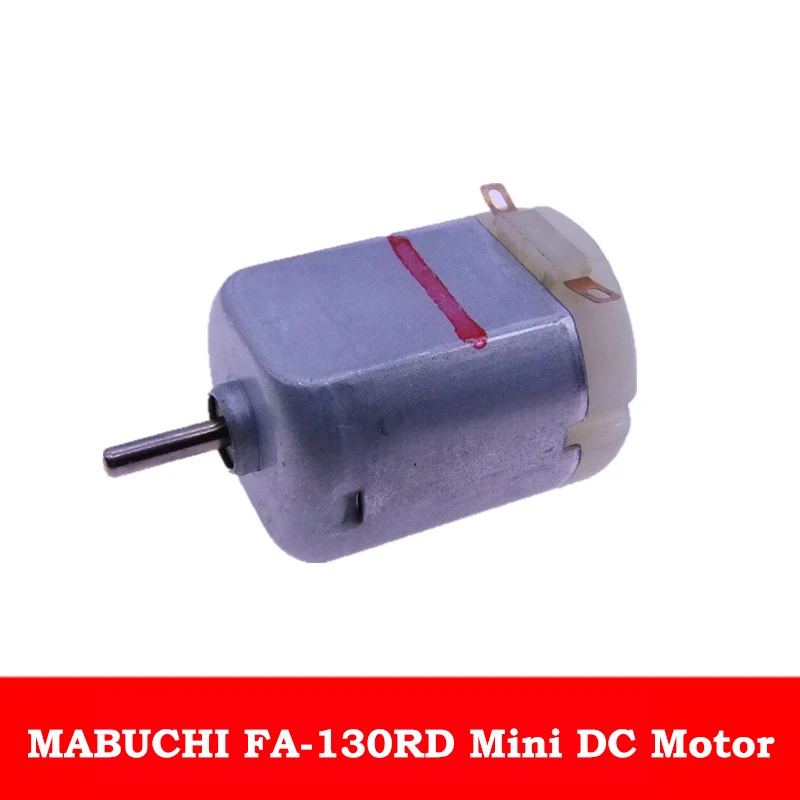 

MABUCHI Micro Mini 130 DC Motor FA-130RD 5V 6V for DIY Toys Hobbies Smart Car Boat Fan Model Scientific Experiments