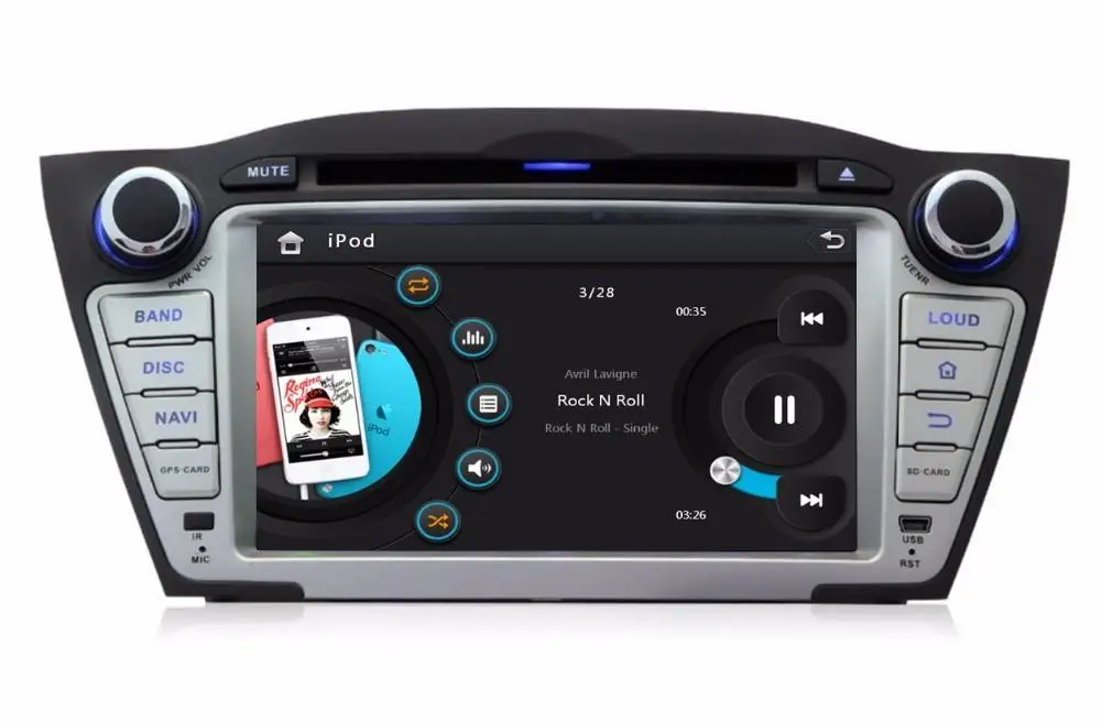 Автомобильный DVD плеер 7 &quotс GPS(opt) аудио Радио стерео USB BT/TV головное устройство