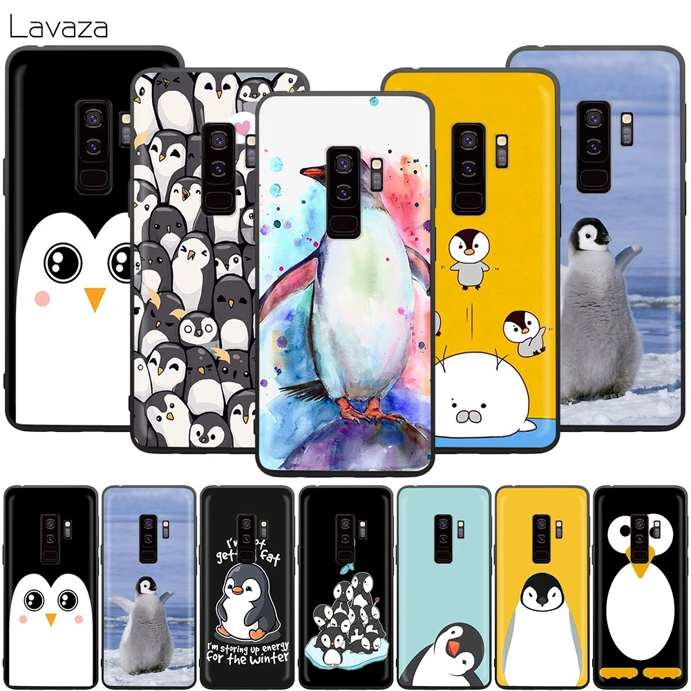 Милый чехол с милым пингвином для Samsung Galaxy J6 A9 A8 A7 A70 A6 A5 A50 A40 A30 A3 A10 A51 A71 A81 A91 2018 |