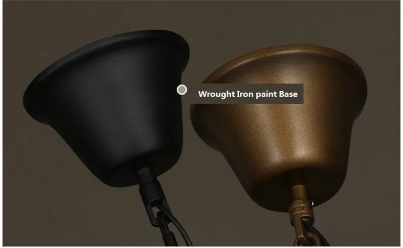 Ретро Лофт Стиль Цвет колеса Droplight светодио дный подвесные светильники Винтаж промышленное освещение для Обеденная подвесной светильник