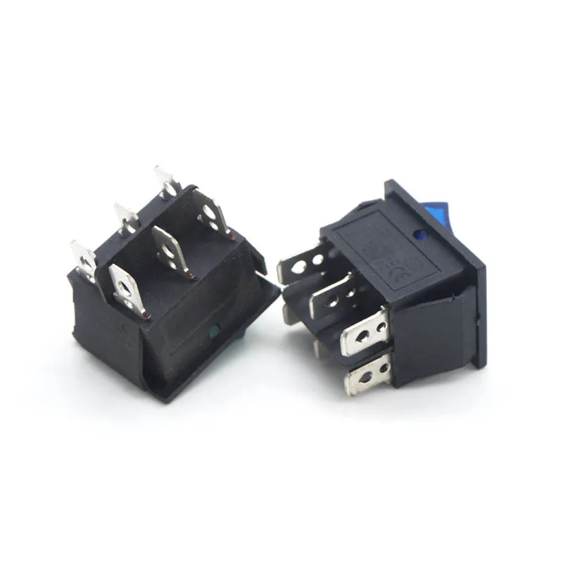Блокирующий клавишный выключатель питания I/O 4 контакта и 6 контактов с
