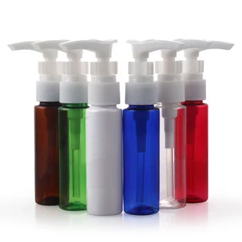 

50pcs/lot 30ml lotion pump plastic bottle , empty shampoo container with pump , liquid soap dispenser container packaging