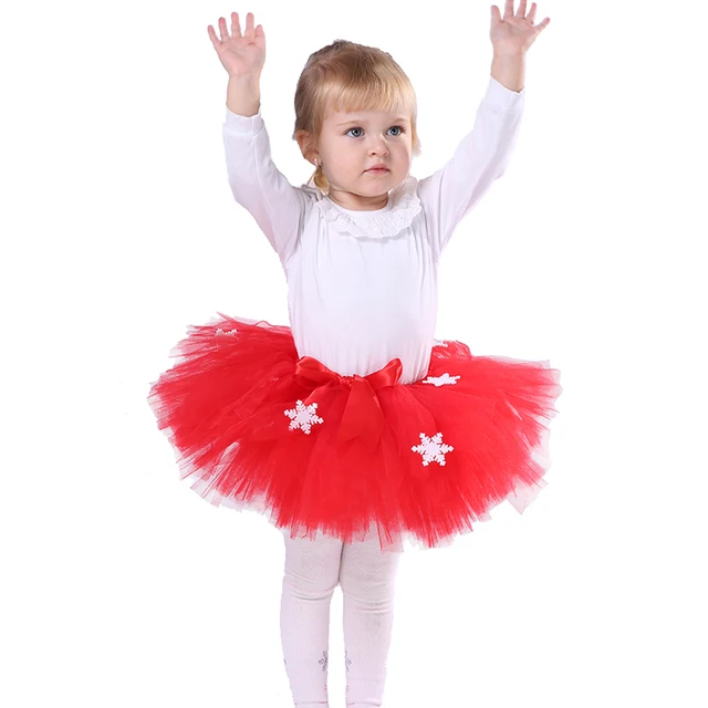 Leuke Tutu  Rok  Meisje Pluizige Tutu  Baby  Peuter Rode 