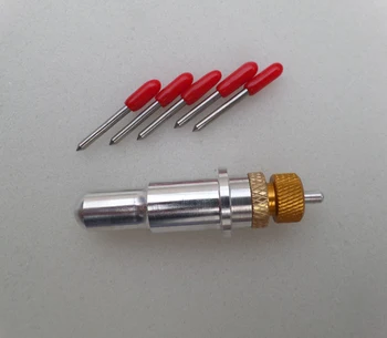 

1pc Liyu 12mm samll Blade Holder +5pcs 45 Degree Cutter Plotter Cutting Blades