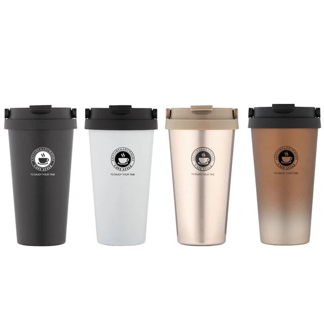 Upors Portable 500 Ml Stainless Steel Coffee Mug Double Wall Vacuum Upors Portable 500 Ml Stainless Steel Coffee Mug Double Wall Vacuum Insulated Travel With Leak