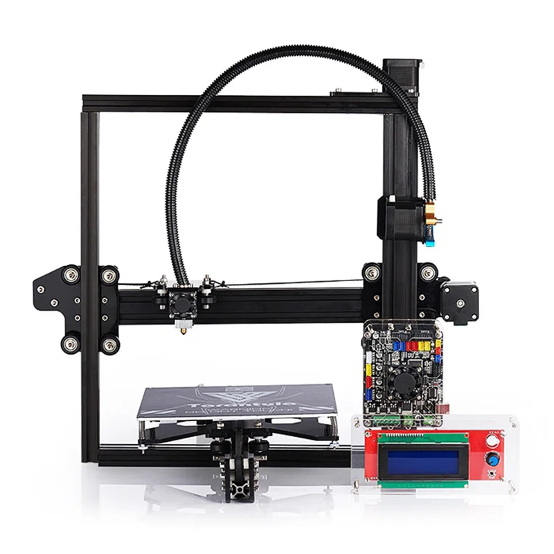 

Tevo Tarantula 3D Printer With Kit Solid Anodized Aluminum Plates LCD Screen Full Metal Extruder ( E3D ) 200 X 200 X 200mm