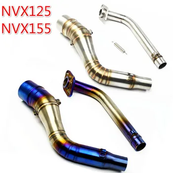 

For YAMAHA NVX125 NVX155 Motorcycle Exhaust Full System Header Pipe Scooter Motorbike Slip on Stainless Steel