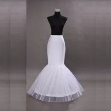 Быстрая, Лидер продаж, юбка-американка с русалочкой, 1 обруч, эластичный кринолин для свадебного платья, Jupon Mariage