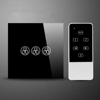 

UK/EU Standard fan speed switch and control remote control fan controller with switch for ceiling fan /wall switch