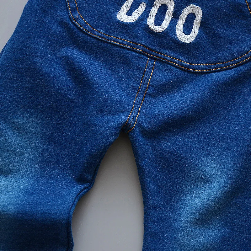 2019 Новая мода для маленьких мальчиков и девочек комбинезоны горячая Распродажа детские джинсовые комбинезоны Детские джинсы для