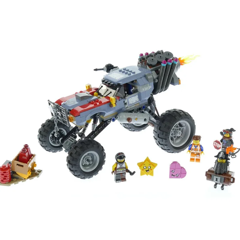 

New 45008 Creative Toys The 70829 Emmet & Lucy's Escape Buggy Set Building Blocks Bricks Assembly Toys Kids Christmas Gifts