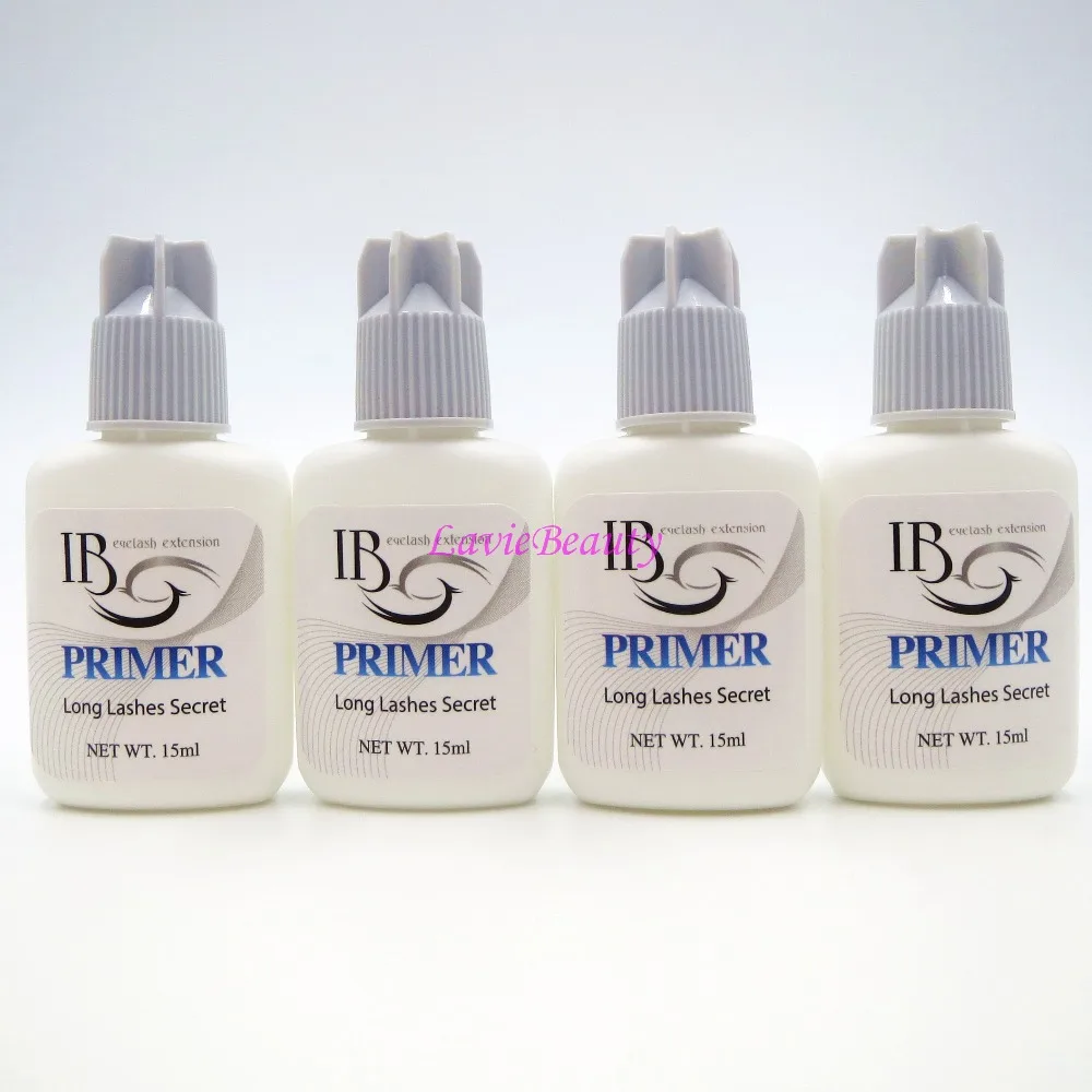 free shipping 5 bottles ibeauty Eyelash Extensions clear Primer for Eyelash Application From South Korea 15ml/bottle