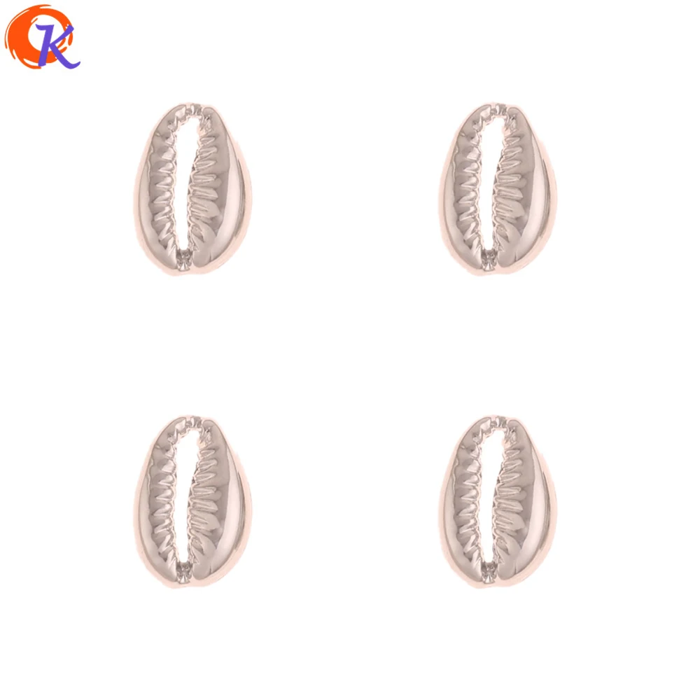 

Cordial Design 100Pcs 9*13MM Jewelry Findings Component/Hand Made/DIY Jewelry Making/Shell Shape/Rhodium/Earrings Accessories