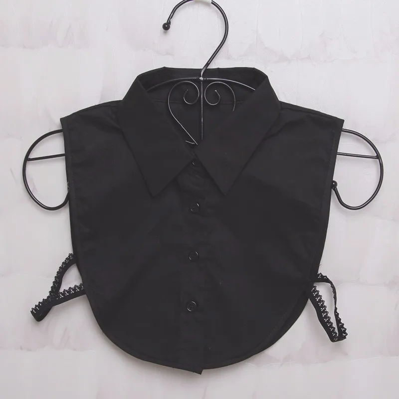 2016-New-Solid-Shirt-False-Collar-White-Black-Blouse-Vintage-Detachable-Collars-Women-Men-Clothes-Accessories (1)