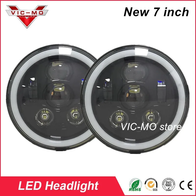 7 Inch Car Style LED Clignotant Headlights Auto Accessories Amber Turn