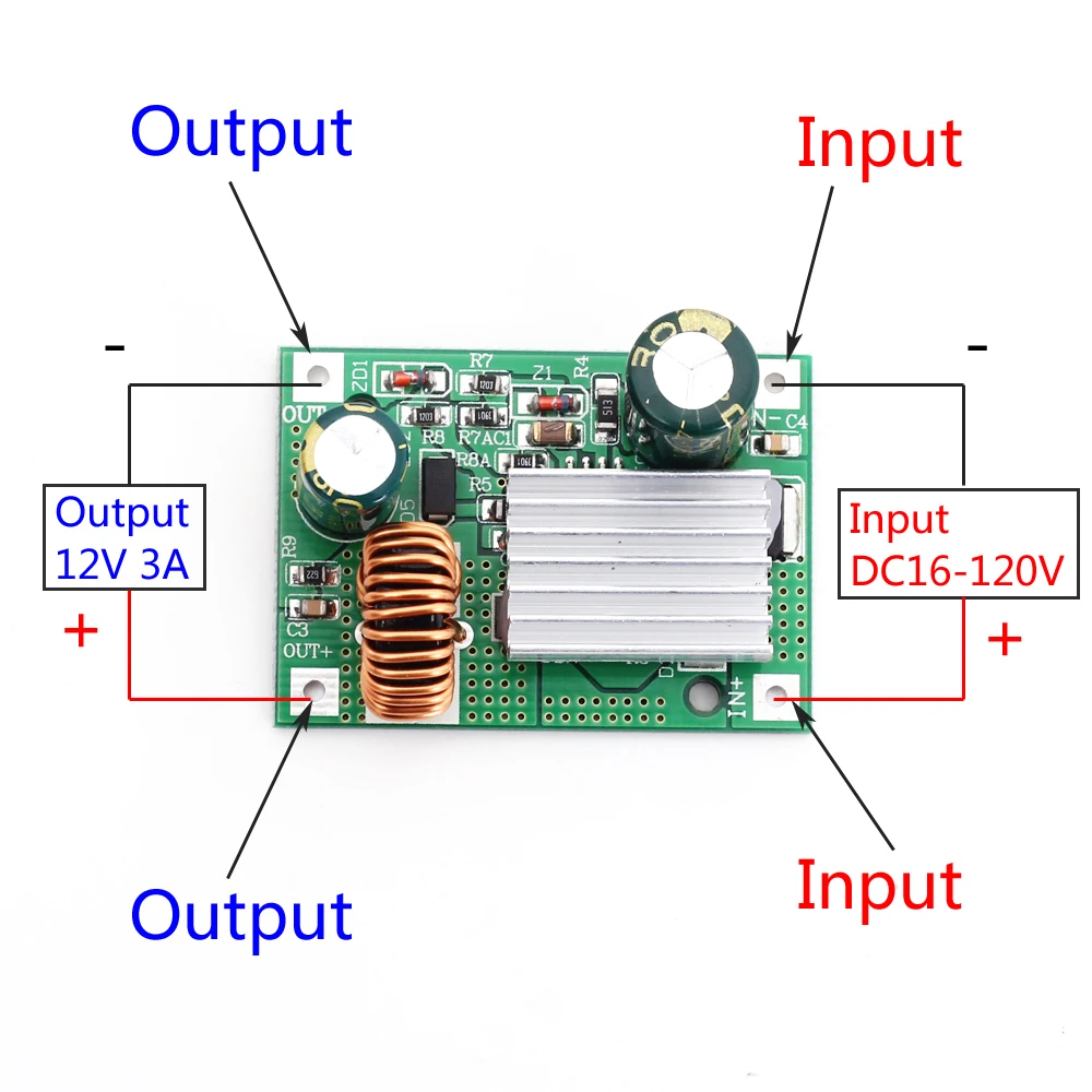 525nm Diodo láser Reducción Constante Modulador de Corriente Constante TTL Q-BAIHE 12V 5A Módulo Reductor 450/465/520 