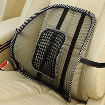 

New Universa Car Seat Back Cushion Mesh Chair Auto Sofa Cool Massage Cushion Lumbar Back Brace Pillow Lumbar Car Backrest Pads