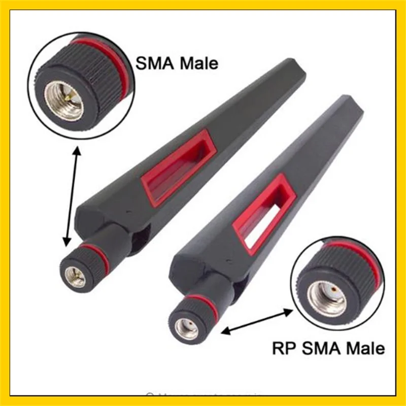 5PCS Dual band 2.4 GHz /5.8Ghz Wifi antenna 12dBi Wifi router antenna AP antenna RP SMA / SMA Male connector 5PCS Dual band 2.4 GHz /5.8Ghz Wifi antenna 12dBi Wifi router antenna AP antenna RP SMA / SMA Male connector
