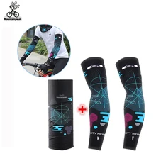 Нарукавники для езды на велосипеде, гетры для бега с маской для лица, УФ солнцезащитный крем для летней езды, ледяная манжета для улицы, баскетбольные нарукавники