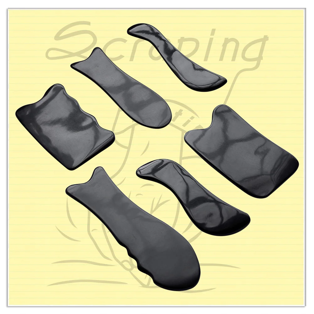 Buffalo Horn beauty Gua sha инструмент для выскабливания тонких рук ног для похудения v-образная линия массаж лица guasha пластина