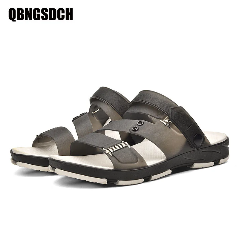 

Men Sandals Outdoor Non-slip Soft Bottom Casual Sandals Fashion Breathable Decompression Cushioning Men Beach Shoes Size 40-45