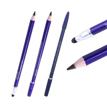 

Handmade Eyebrow Tattoo Pen Pro Alloy Blue Embroidered Eyebrow Tattooing Pencil Permanent Makeup Tattoo Gun