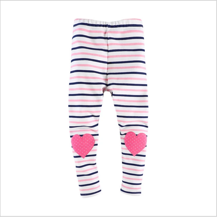Little maven/ осенние брюки для маленьких девочек; хлопковые леггинсы с эластичной резинкой на талии; детские штаны в полоску с мягким ворсом