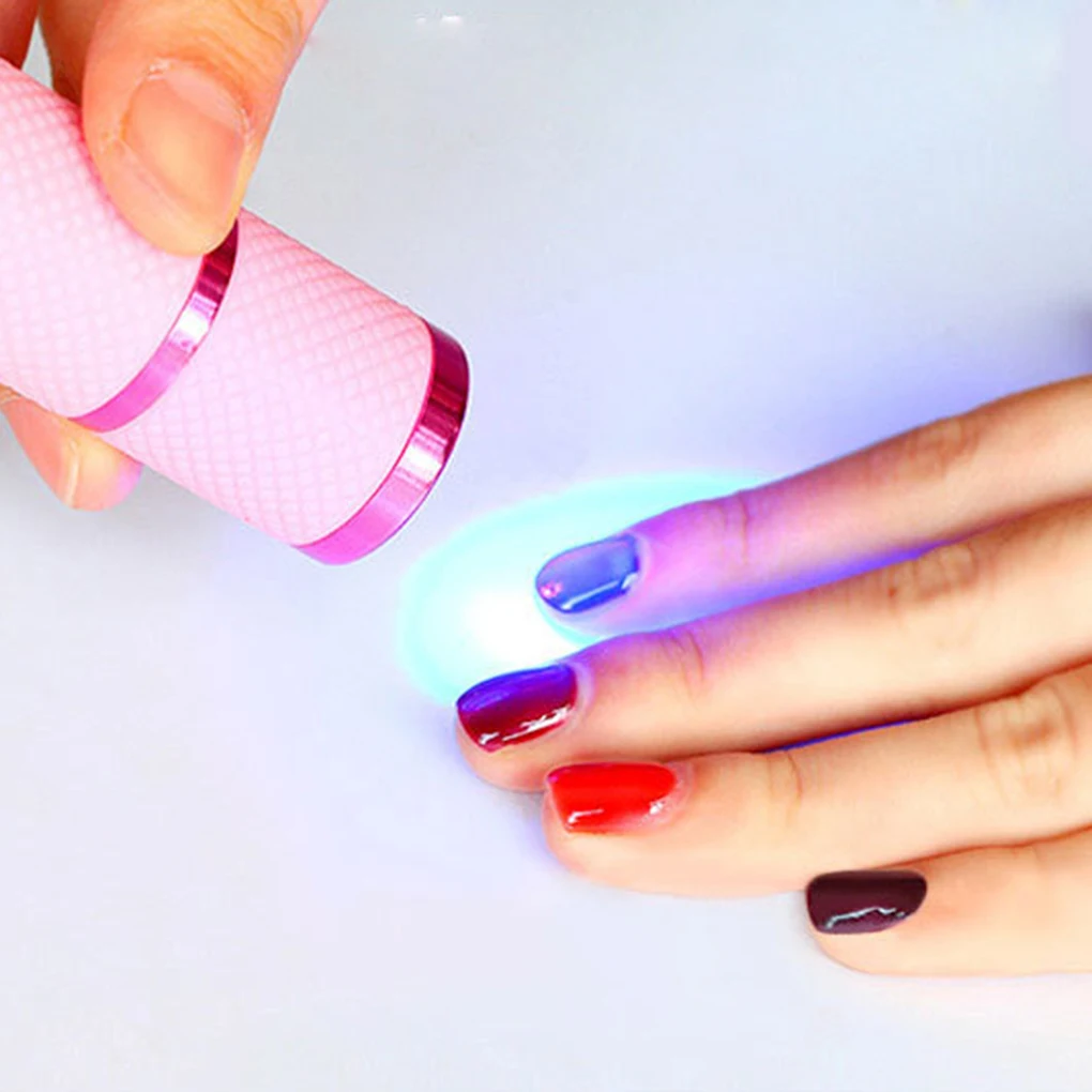 High Quality Mini 3 in 1 9 Leds UV Gel Lamps Alloy UV Gel Nails