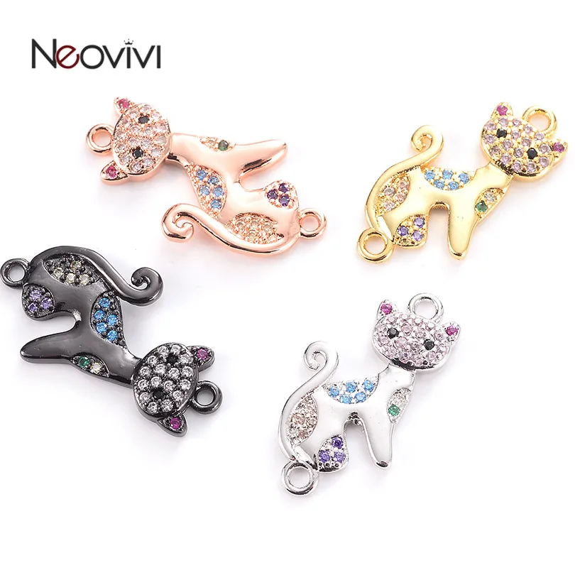 Neovivi реалистичные шармы для кошек ювелирные изделия изготовление браслетов