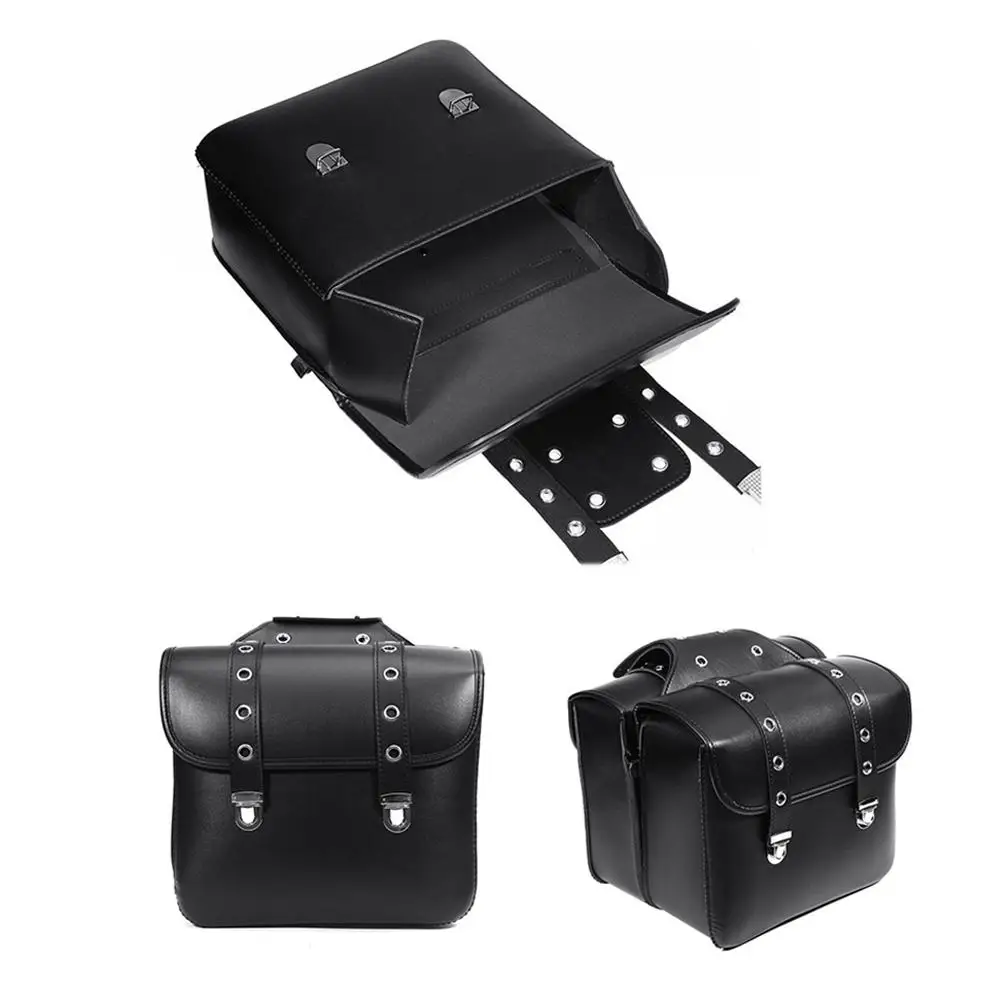 Excellent 2pcs Soft PU Leather Cycling Bike Motorcycle Saddle Bag Portable Waterproof Riding Bicycle Hanging Trunk Bag 0 Excellent 2pcs Soft PU Leather Cycling Bike Motorcycle Saddle Bag Portable Waterproof Riding Bicycle Hanging Trunk Bag 0
