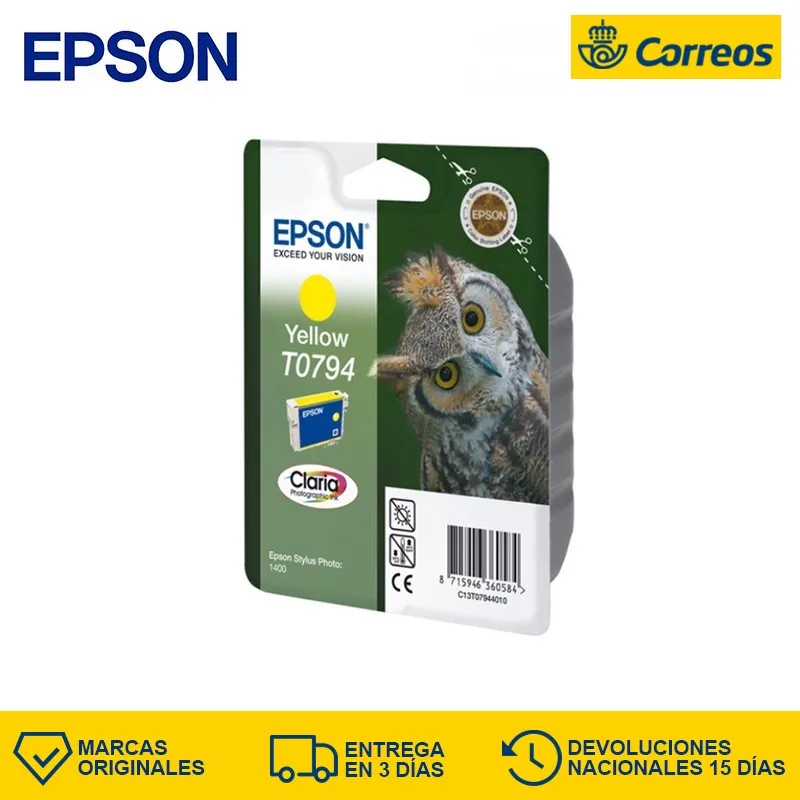 Картридж Epson T0794 желтый Epson-Стилус фото PX830FWD-Epson стилус PX820FWD | Компьютеры и офис