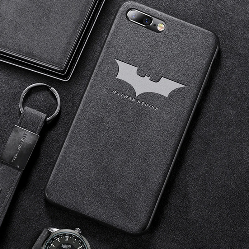 

Luxury Batman AMG Turn Fur Case For iphone 6s 7 8 Plus Xr Xs Max Shockproof Case For Oneplus 6 6t 5 5t Case Original Back Cover