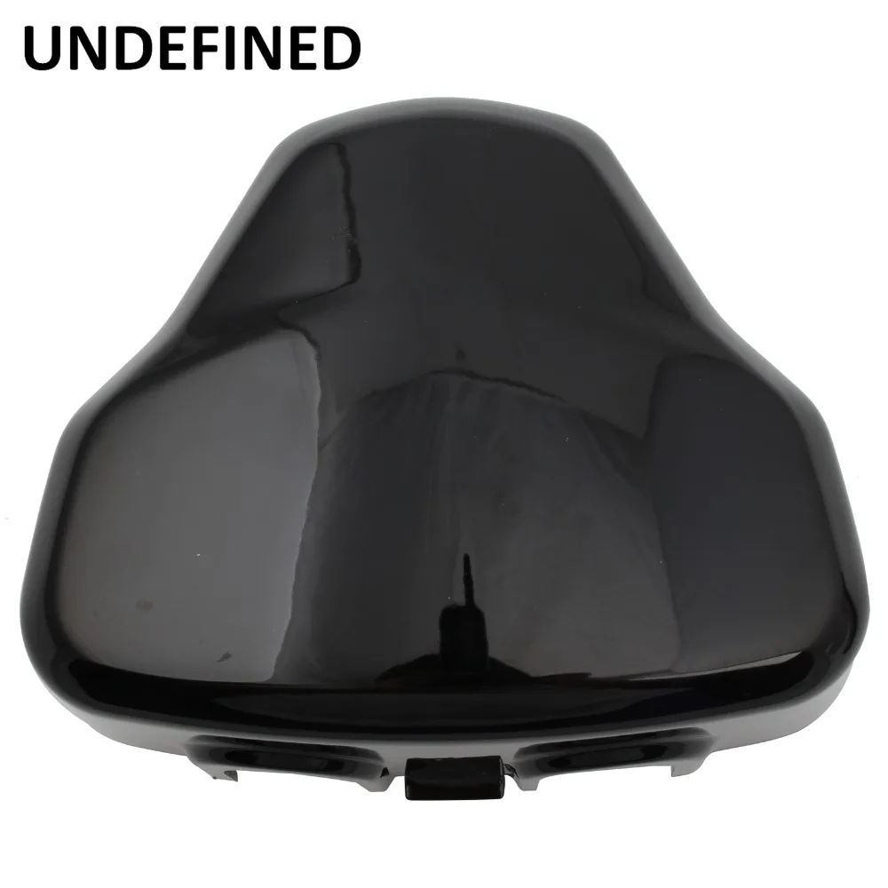 Gloss Black Motorcycle Ignition Coil Panel Cover Cap Trim Faring Cover