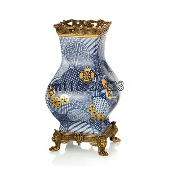 

European classical decor creative flower inserting luxury decoration vase