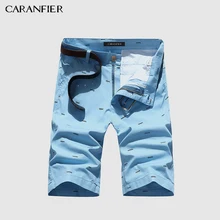 CARANFIER Лето г. модные Для мужчин шорты Solid Цвет большой Размеры отдыха Для мужчин s шорты Летний стиль свободные дышащие Для мужчин шорты