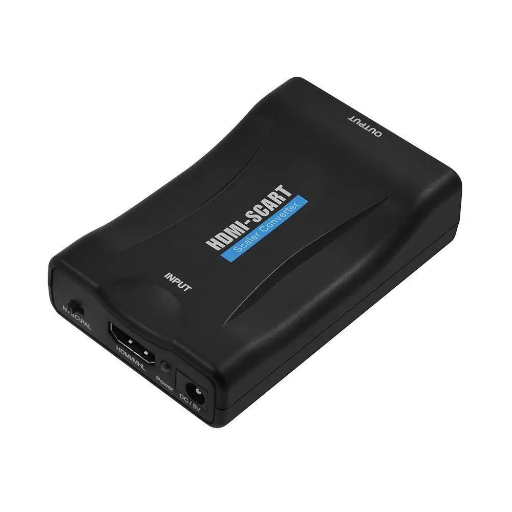 HDMI To Scart Converter AV Signal Adapter Converter HD Receiver For Old