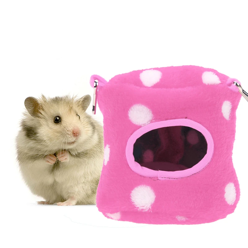 Small Animal Pet Hamster House Bed Basket House Pet Squirrel Fox