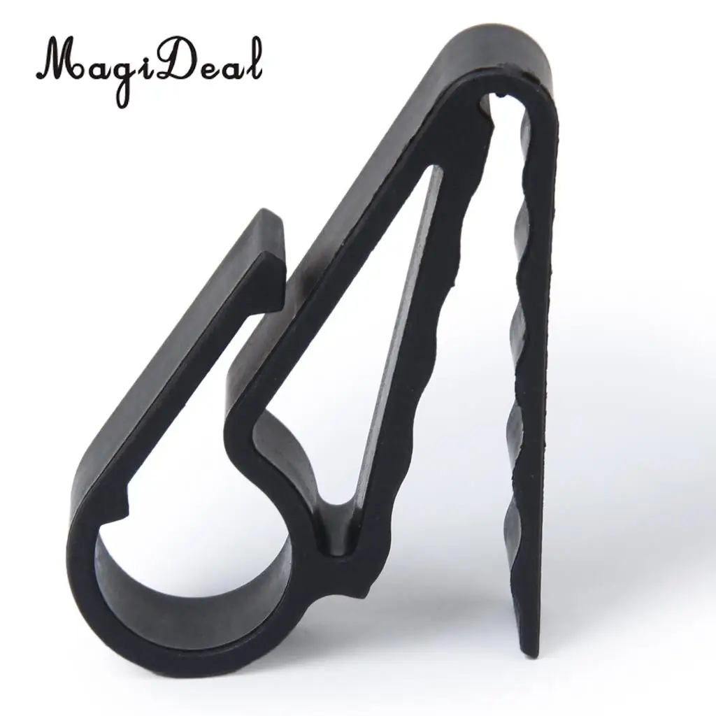 MagiDeal Hot Sale Golf Cart Boat Cigar Holder Minder Grip Clip Clamp Golf Accessory Golf Club Equipment Father's Day Gift Black