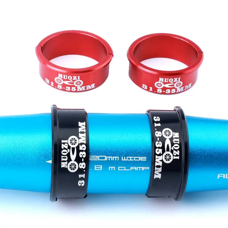 Best Fixed Gear Road Mountain Bike Handlebar Convert 31.8 to 35mm Aluminum Alloy Conversion Film Variable Diameter For MTB Cycling