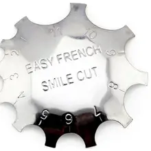 CCXF 01 французский Смайл линии инструменты для ногтей 11 размеры, дизайн ногтей маникюр край кусачки для ногтей резак клипер инструменты для дизайна ногтей Гель-лак