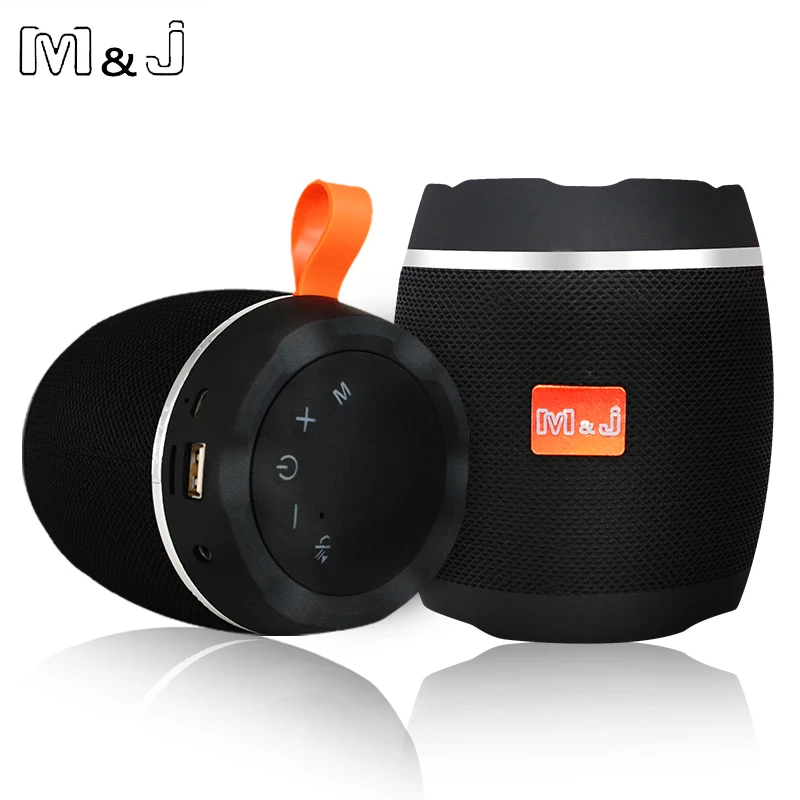 M & J AK102 портативный Bluetooth динамик Колонка беспроводной сабвуфер супер бас стерео