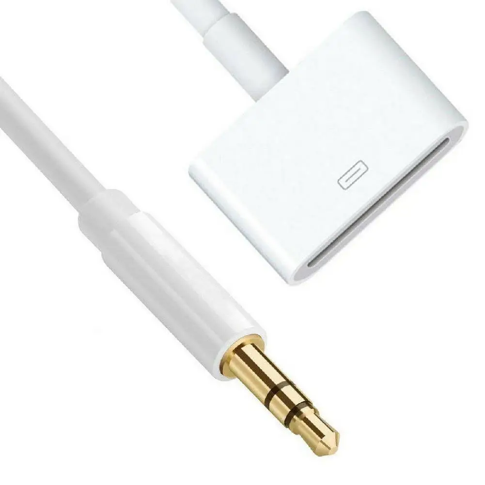HobbyLane 30 pin мама до 3 5 мм папа AUX аудио разъем кабель Pin адаптер конвертер для iPod iPhone 4S