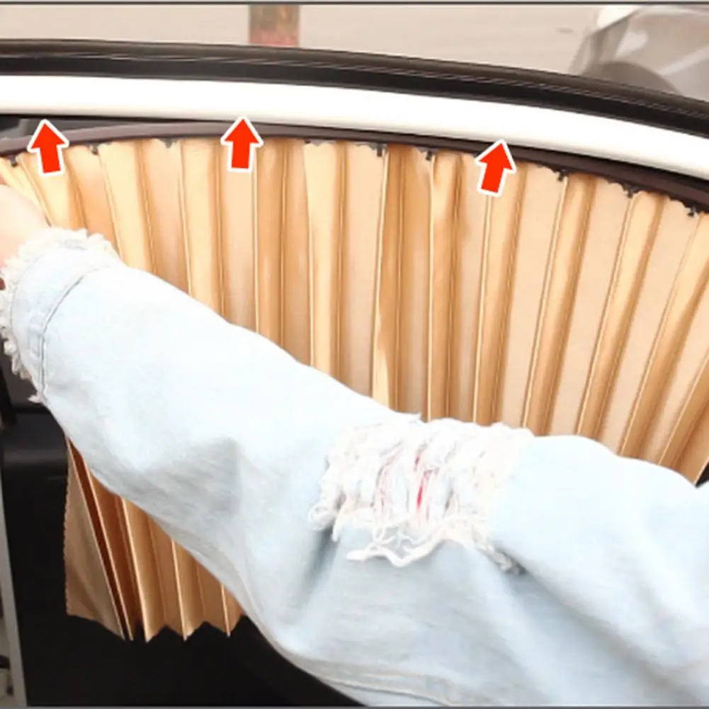 2 шт. автомобильный солнцезащитный козырек защита автомобиля занавеска для окна автомобиля солнцезащитный козырек боковое окно сетка солнцезащитный козырек лето