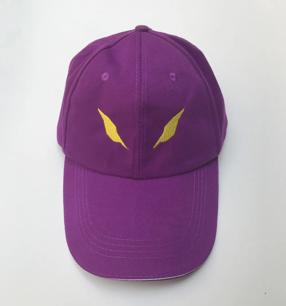 NEON GENESIS EVANGELION блок 01 EVA 01 глаза вышивка фиолетовая шляпа Косплей Бейсболка