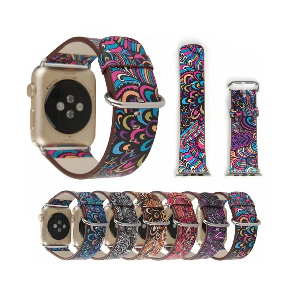 

Leather strap band for apple watch 42mm 38mm iwatch 3 2 1