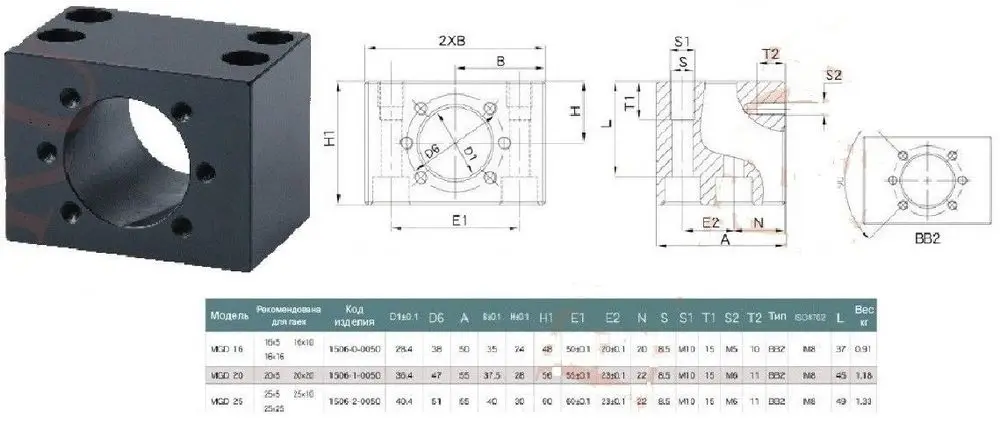 3 SBR20sets + шариковых винта RM1605 BK/BF12 корпуса шаровой гайки соединения|Линейные