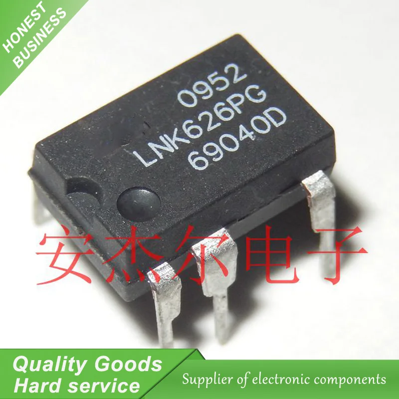 10pcs/lot LNK626PG LNK626 DIP7 LCD management chip LNK626P New Original ...