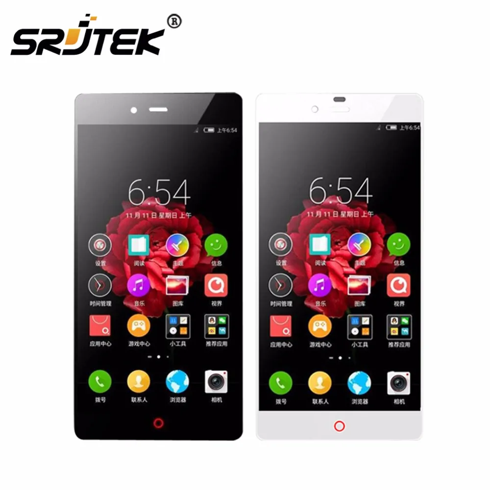 SRJTEK для ZTE Nubia Z9 mini NX511J дисплей протестированный гарантийный LCD с заменой